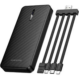 Зовнішній акумулятор Borofone BJ84 Smooth 10000mAh 10W Black [172722] - мініатюра 2