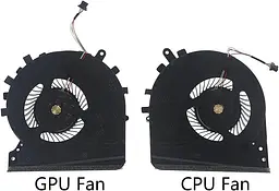 Вентилятор кулер FAN для ноутбука HP Pavilion Gaming 15-DK TPN-C141 GPU L56900-001 ND85C16-18L03 - мініатюра 3