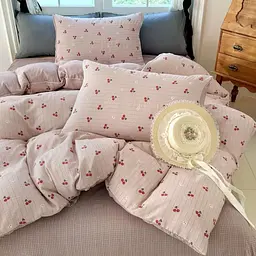 Постельное белье полуторное из муслина Colorful Home 19928 150х210 см