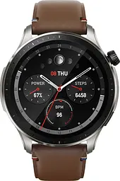 Смарт-годинник Amazfit GTR 4 Brown Leather [76489] - мініатюра 2