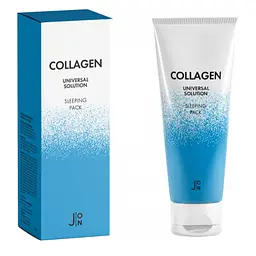 Нічна маска для обличчя J:ON Collagen Universal Solution Sleeping Pack 50 гр - мініатюра 2