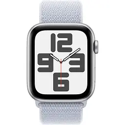 Смарт-годинник Apple Watch SE 2 GPS 40mm Silver Aluminium Case with Blue Cloud Sport Loop 2024 [MXEE3] [123342] - мініатюра 2