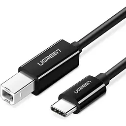 Кабель для принтера USB-C 2.0 to BM 2.0m US241 black Ugreen (50446)