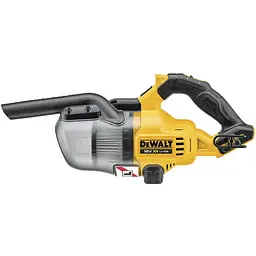 DeWALT Пилосос акумуляторний 18B XR Li-lon D318мм контейнер 0.л 217л/с 1.5кг без АКБ і ЗП - мініатюра 5