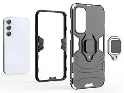 Чохол бампер Primolux Ring Armor для телефона Samsung Galaxy A35 5G (SMA356) Black - мініатюра 7