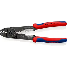 Кліщі для опресування, різання та зачищення 230мм KNIPEX 97 21 215 B, фосфатовані - мініатюра 4