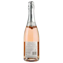 Вино ігристе Chartron et Trebuchet Cremant de Bourgogne Brut Pinot Noir, рожеве, брют, 12%, 0,75 л (90458) - мініатюра 2