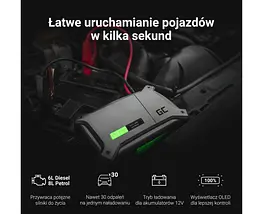 Пуско-зарядний пристрій / стартер / Powerbank Green Cell PowerBoost 2000А 60W - мініатюра 4