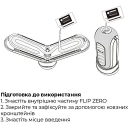 Мастурбатор Tenga Flip Zero Gravity White - мініатюра 7