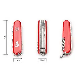 Ніж Victorinox Angler 91мм,18функ,черв - мініатюра 4