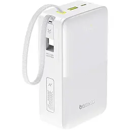 Зовнішній акумулятор Baseus EnerFill FC51 Bipow 2 Pro 30000mAh 22.5W White (E0028101) [163468]