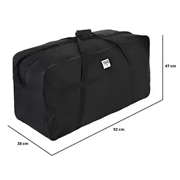 Сумка дорожня TravelZ Bag 175 Black (604347) - мініатюра 2