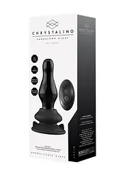 Скляний вібратор Chrystalino Missy, 11 см (чорний) - мініатюра 8