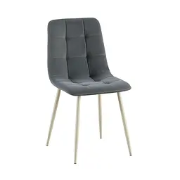 Стілець TED Grey Dark Grey Velvet