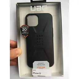 Оригінальний протиударний чохол UAG Civilian для iPhone 13 / iPhone 14 (6.1") Black (11317D114040) - мініатюра 3