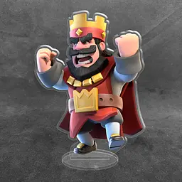 Акрилова колекційна фігурка Clash of Clans, Clash Royale Персонаж Король 15 см - мініатюра 2