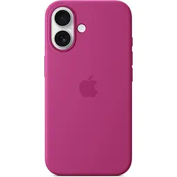 Чохол Apple Silicone Case with MagSafe для iPhone 16 Fuchsia (MYY53ZM/A) [116205] - мініатюра 4