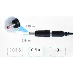 Кабель живлення USB 5V to DC 9V/12V 5.5*2.1/3,5*1,35 mm Dynamode (KWS-912V) - мініатюра 5