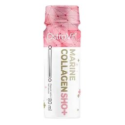 Препарат для суглобів і зв'язок OstroVit Marine Collagen SHOT Кокос-персик 80 мл