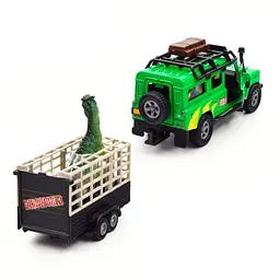 Ігровий набір Land Rover TechnoDrive 520178.270 з причепом і динозавром - мініатюра 2