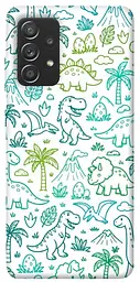 TPU чохол Demsky Dino pattern для Samsung Galaxy A72 4G / A72 5G