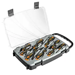 Викрутки SL,PH, сталь S2, кейс, набір 9шт Neo Tools hoz0014112