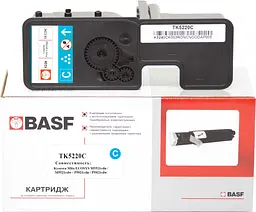 Картридж тон. BASF для KYOCERA M5521/P5021, TK-5220C аналог 1T02R9CNL1 Cyan ( 1200 ст.) (BASF-KT-1T02R9CNL1) - мініатюра 1
