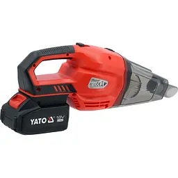 Порохотяг з фільтром HEPA акумулятор YATO Li-Ion 18 V 4 А/Год 150 Вт 2 подовжувачі і насадки (YT-85682) - мініатюра 4