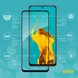 Скло захисне Piko Full Glue Xiaomi Poco M5S (1283126545160) - мініатюра 2