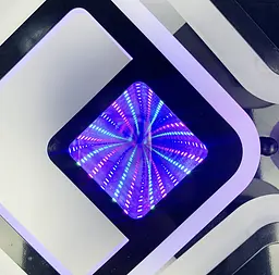 LED світильник із 3D підвісткою Line.F Колір корпусу Чорний - мініатюра 8