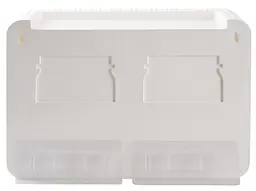 Набір спецівниць Violet House 0438 Spice White, 6 шт (7024354) - мініатюра 2