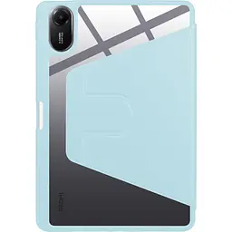 Чохол TPUCristal Pen holder 360 для Xiaomi Redmi Pad 2 2025 Голубий - мініатюра 2