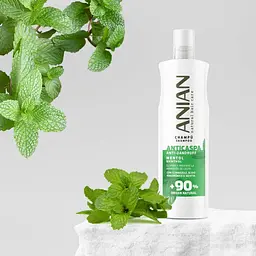 Шампунь Anian Menthol Anti-Dandruff проти лупи 400 мл  - мініатюра 3