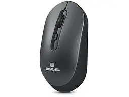 Миша REAL-EL RM-470W Dark Gray (EL123200049) - мініатюра 4
