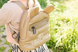 Дитячий рюкзак Childhome My first bag, бежевий (CWKIDBPBE) - мініатюра 8