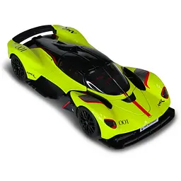 Автомодель - Aston Martin Valkyrie жовтий 1:18 (250937AMVKLG) - мініатюра 2