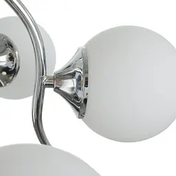 Люстра стельова Brille в спальню E14 60W CH (BL-977C/6) - мініатюра 6