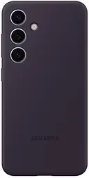 Оригінальний силіконовий чохол Silicone Case для Samsung Galaxy S24 Plus (S926) EF-PS926TEEGWW Dark Violet