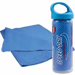 Охолоджувальний рушник для собак і котів Nobby Speed & Dry Comfort синій 66×43 см 79087 - мініатюра 2