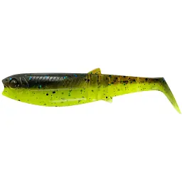 Силікон Savage Gear Cannibal Shad 125 мм 20.0g Chartreuse Pumpkin (Поштучно)
