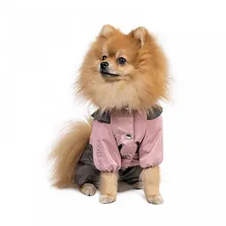 Дощовик Pet Fashion Ariel для дівчинки, розмір M, рожевий - мініатюра 2