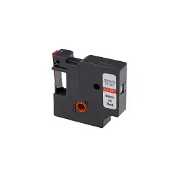Стрічка для принтера етикеток UKRMARK RL-D-45017P-BK/RE, аналог DYMO S0720570, 12мм х 7м. (900298)