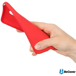 Панель BeCover Matte Slim TPU для Huawei P Smart 2019 Red (703183) - мініатюра 3