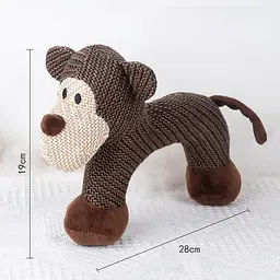 М'яка іграшка для собак Shape Squeaky Dog Plush Toy - мініатюра 4