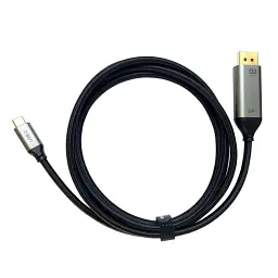 Кабель CABLETIME USB Type-C to DisplayPort (сумісний з Thunderbolt 3/4) 1.8m 4K/60Hz для MacBook/iMac - мініатюра 7