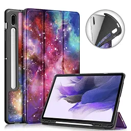 Чохол SlimTPU Spen holder Samsung Galaxy Tab S10+ Plus / S9 Fe + / S9 Plus Галактика