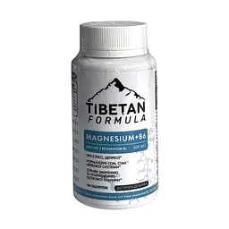 Магній Tibetan Formula B6 з кальцієм 90 таблеток