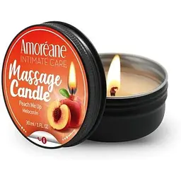 Масажна свічка Amoreane Peach Me Up Спокусливий персик (30 мл)