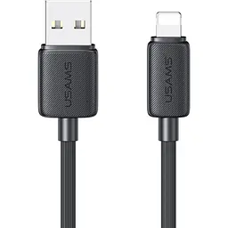 Кабель Usams US-SJ689 USB-A to Lightning 2.4A 1m Black [SJ689USB01] [138996]