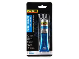 Герметик силіконовий UNIFIX 50г універсальний тюбик